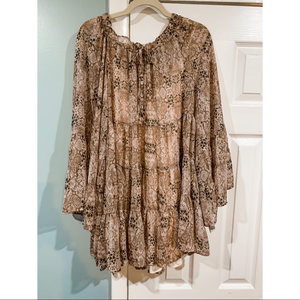 Nwt Snake Print Dress